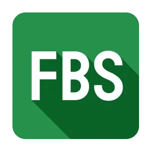 FBS broker logo – forex rebate program